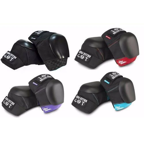 187 - Pro Derby Knee - Black / Red 5 187 - Pro Derby Knee - Black / Red - Image 3