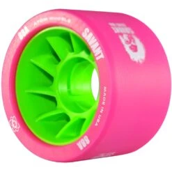 ATOM Savant Quad Wheel - (4 Pack) 19 ATOM Savant Quad Wheel - (4 Pack) -Roller Skating Equipment Store Atom Savant 88a Pink 2
