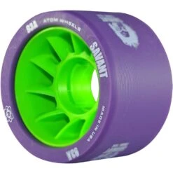 ATOM Savant Quad Wheel - (4 Pack) 17 ATOM Savant Quad Wheel - (4 Pack) -Roller Skating Equipment Store Atom Savant 93a Purple 2