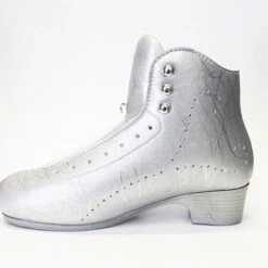 Belati - Iris Artistic Skating Boot - Silver Or Pearl -Roller Skating Equipment Store BelatiIris Silver 2