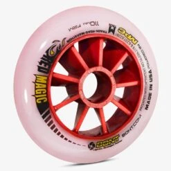 Bont Red Magic Inline Speed Wheel - 110mm 13 Bont Red Magic Inline Speed Wheel - 110mm -Roller Skating Equipment Store Bont RedMagic 110mm Firm