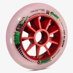 Bont Red Magic Inline Speed Wheel - 110mm 11 Bont Red Magic Inline Speed Wheel - 110mm -Roller Skating Equipment Store Bont RedMagic 110mm X Firm2