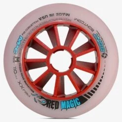 Bont Red Magic Inline Speed Wheel - 110mm 10 Bont Red Magic Inline Speed Wheel - 110mm -Roller Skating Equipment Store Bont RedMagic 110mm XXFirm