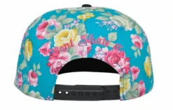 BONT Snapback Hat -Roller Skating Equipment Store BontCap TealFlower3