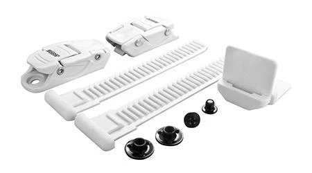Bont Slim-Line Buckle Kit (white) 3 Bont Slim-Line Buckle Kit (white)