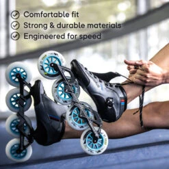 Cádomotus - Versatile-3 - Inline Speed Skate | Sizes EU 37-47 -Roller Skating Equipment Store Cadomotus Versatile 3 InlineSpeedSkate 4x100mm 4