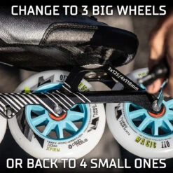 Cádomotus - Versatile-3 - Inline Speed Skate | Sizes EU 37-47 -Roller Skating Equipment Store Cadomotus Versatile 3 InlineSpeedSkate 4x100mm 7