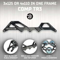 Cádomotus - TR3 Competition Transformer Frame -Roller Skating Equipment Store CadomotusCompetitionTransformerframe 4