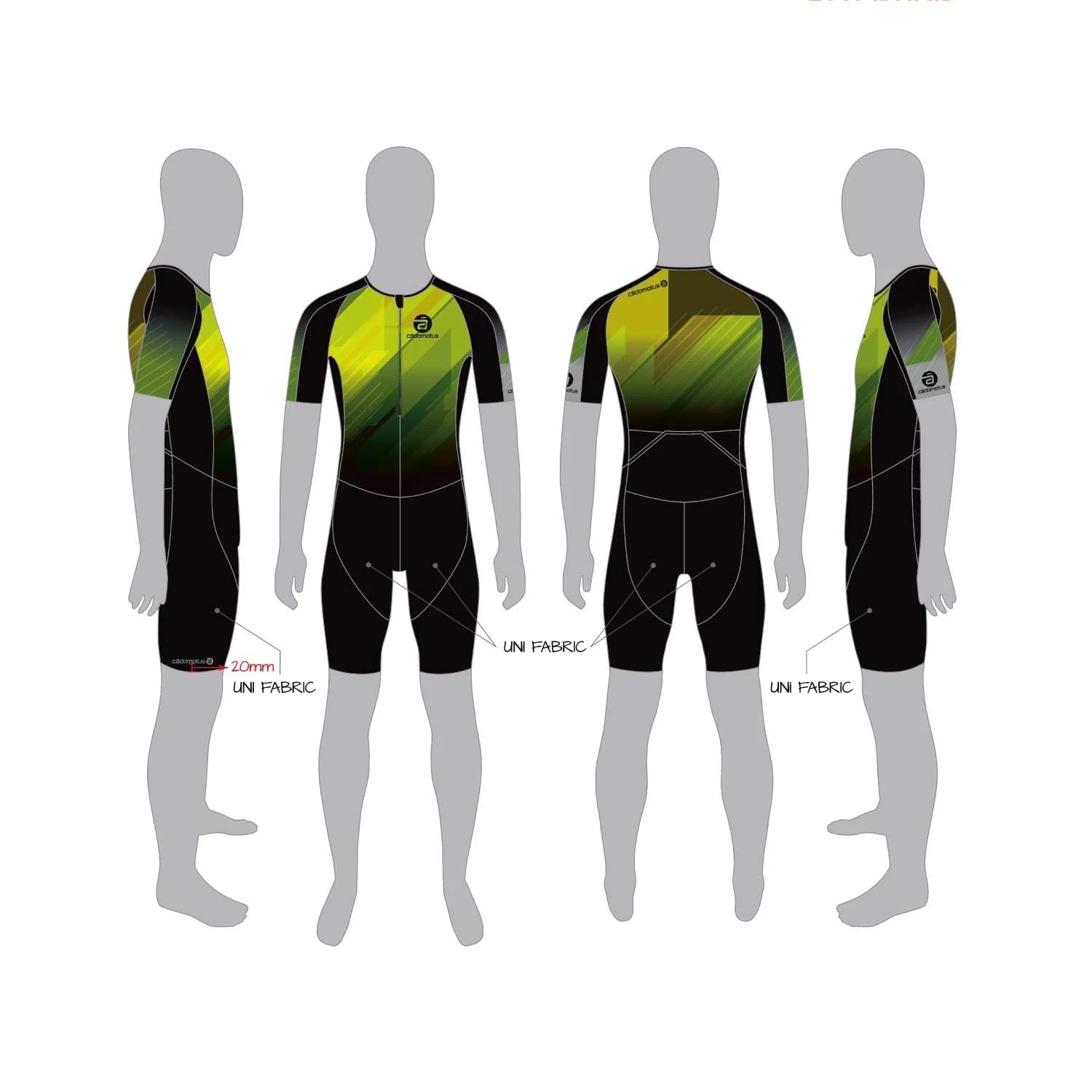 Cádomotus - Inline Speed Skin Suit 7 Cádomotus - Inline Speed Skin Suit - Image 5
