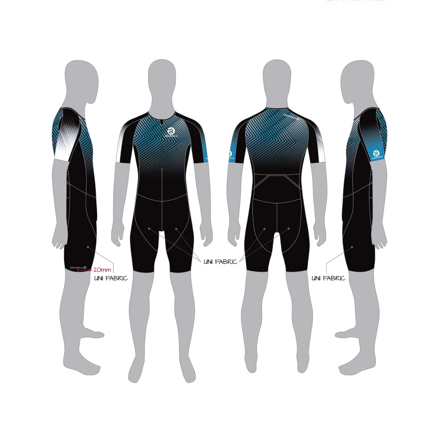 Cádomotus - Inline Speed Skin Suit 11 Cádomotus - Inline Speed Skin Suit - Image 9