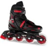 Crazy - 148 Adjustable Inline Skate - Black / Red 2 Crazy - 148 Adjustable Inline Skate - Black / Red -Roller Skating Equipment Store Crazy 148 black