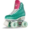 Crazy - Disco Glam - Retro Skates - Teal / Pink -Roller Skating Equipment Store Crazy DiscoGlam Teal 1