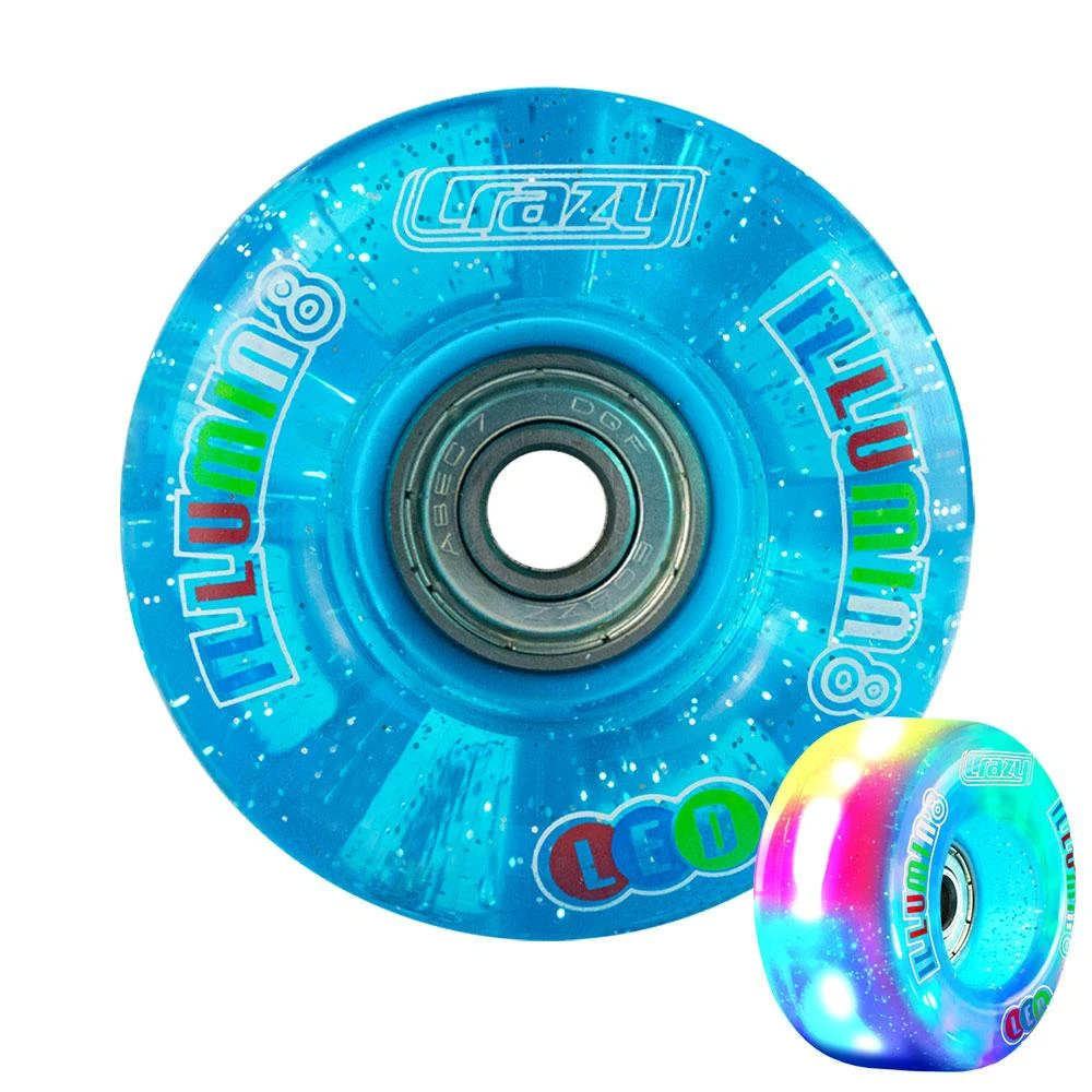 Crazy - Illumin8 LED Light Up Wheels (2-Pack) 6 Crazy - Illumin8 LED Light Up Wheels (2-Pack) - Image 4