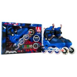 Crazy - 168 Adjustable Inline Skate - Blue 12 Crazy - 168 Adjustable Inline Skate - Blue -Roller Skating Equipment Store Crazy168Blue 3