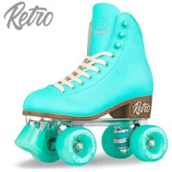 Crazy Retro Roller Skates - Adjustable -Roller Skating Equipment Store CrazyRetro Teal