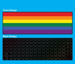 Derby Ice Towel - XLarge Print -Roller Skating Equipment Store DerbyIceTowel Rainbow