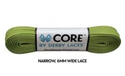 Derby Laces - CORE 33 Derby Laces - CORE -Roller Skating Equipment Store DerbyLaces Core OliveGreen