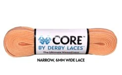 Derby Laces - CORE 37 Derby Laces - CORE -Roller Skating Equipment Store DerbyLaces Core Peach