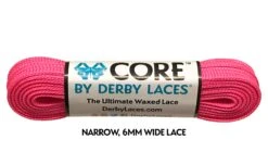 Derby Laces - CORE 24 Derby Laces - CORE -Roller Skating Equipment Store DerbyLaces Core HotPink