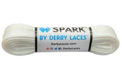 Derby Lace - Spark -Roller Skating Equipment Store DerbyLaces Spark MetallicWhite