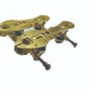 GH - Vanguard Lightweight Aluminium Plate -Roller Skating Equipment Store GoldenHorse QuadPlate