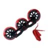 Ground Control - FSK 110 V3 Frame Kit (Black/Red) -Roller Skating Equipment Store GroundControl FSK V3 Kit 110mm Red