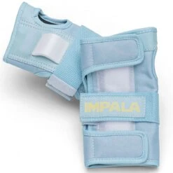Impala Protective Set - Adult - (Sky Blue / Yellow) -Roller Skating Equipment Store Impala KidsProtectivePack SkyBlue Yellow Wrist d28326d8 5b2a 4489 85ac 3c64a489ad00
