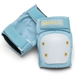 Impala Protective Set - Adult - (Sky Blue / Yellow) -Roller Skating Equipment Store Impala ProtectivePack SkyBlue Yellow Elbow 98f928e2 1f2c 470f 8b8a 9d17720de18b