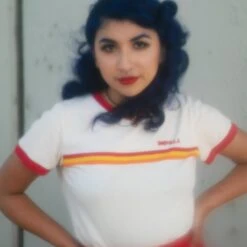 Impala Skate - Ringer T-Shirt -Roller Skating Equipment Store Impala tee shirt image