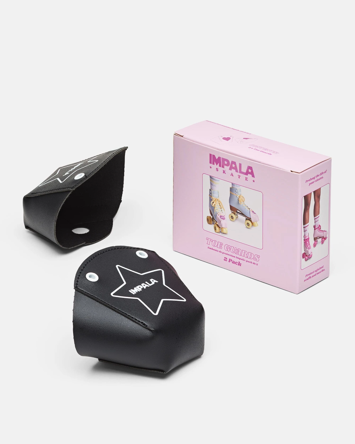 Impala Roller Skates Toe Guard - 2pk (BLACK) 4 Impala Roller Skates Toe Guard - 2pk (BLACK) - Image 2