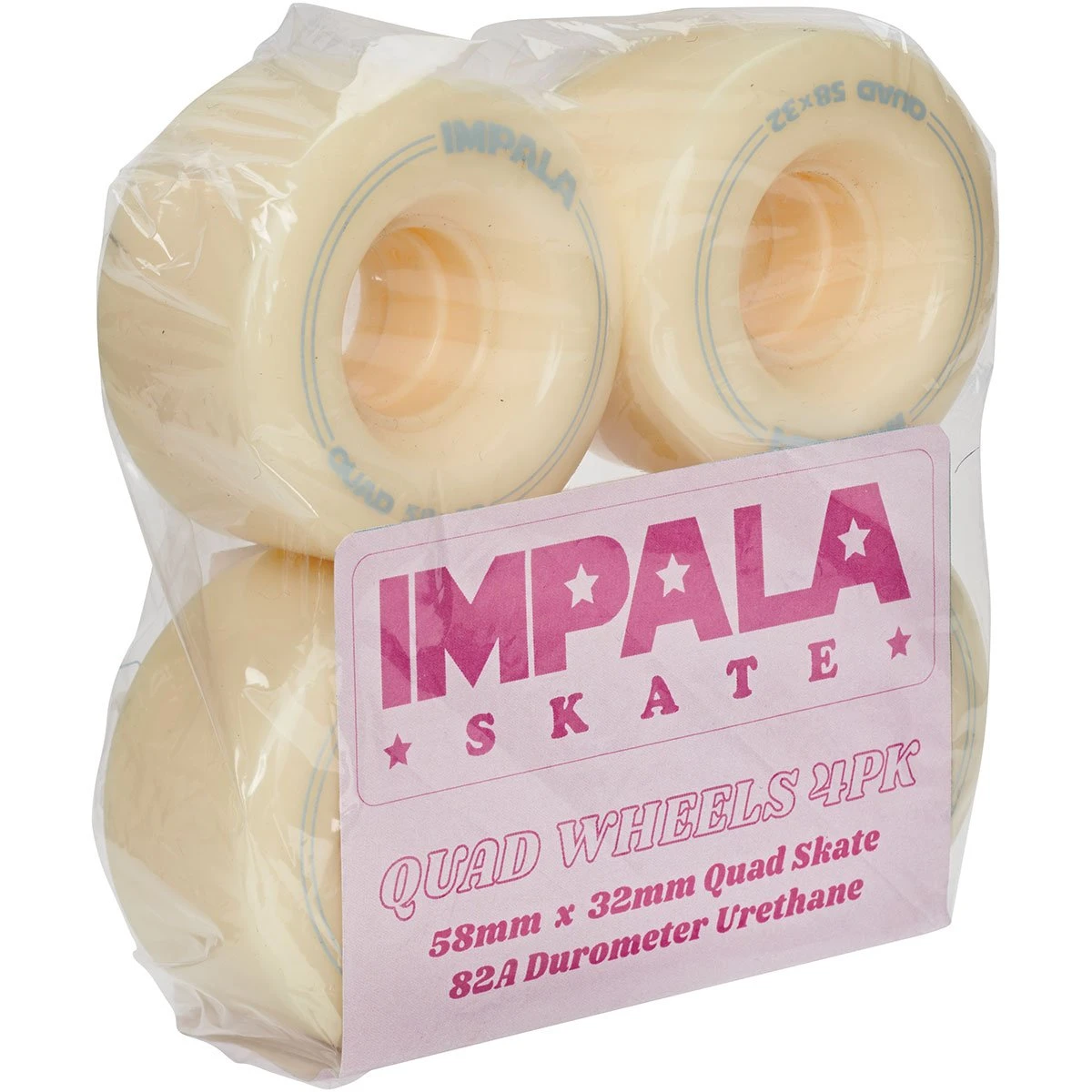 Impala Wheels - Pastel Yellow - 4 Pack 3 Impala Wheels - Pastel Yellow - 4 Pack