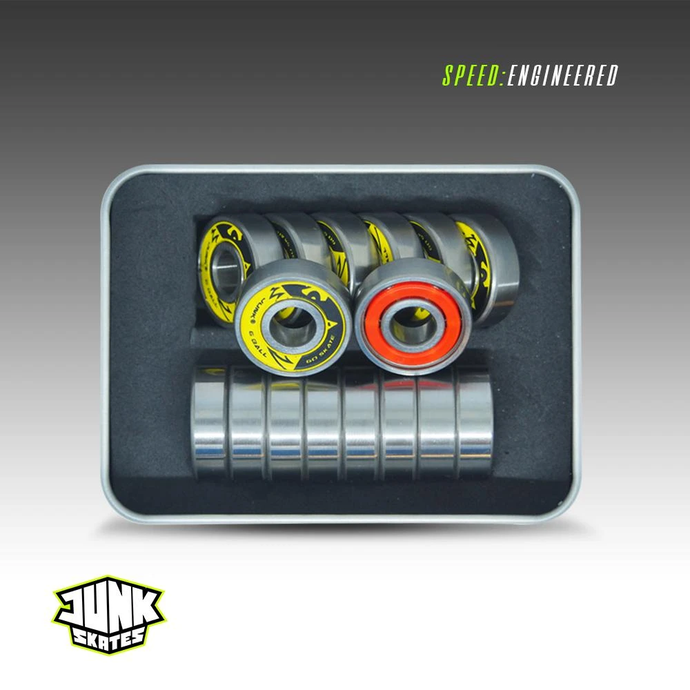 Junk - 6ix Ball Pro Skate Bearings - 16 Pack 4 Junk - 6ix Ball Pro Skate Bearings - 16 Pack - Image 2