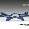 Junk Light FURY - Hi-Lo Frame (3x110mm / 1x100mm) -Roller Skating Equipment Store JunkFrameLightFury HiLo 1