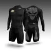 Junk - Black Skull Pro Racing Suit (Long Sleeve) -Roller Skating Equipment Store JunkSkinSuit BlackSkullPro LongSleeve