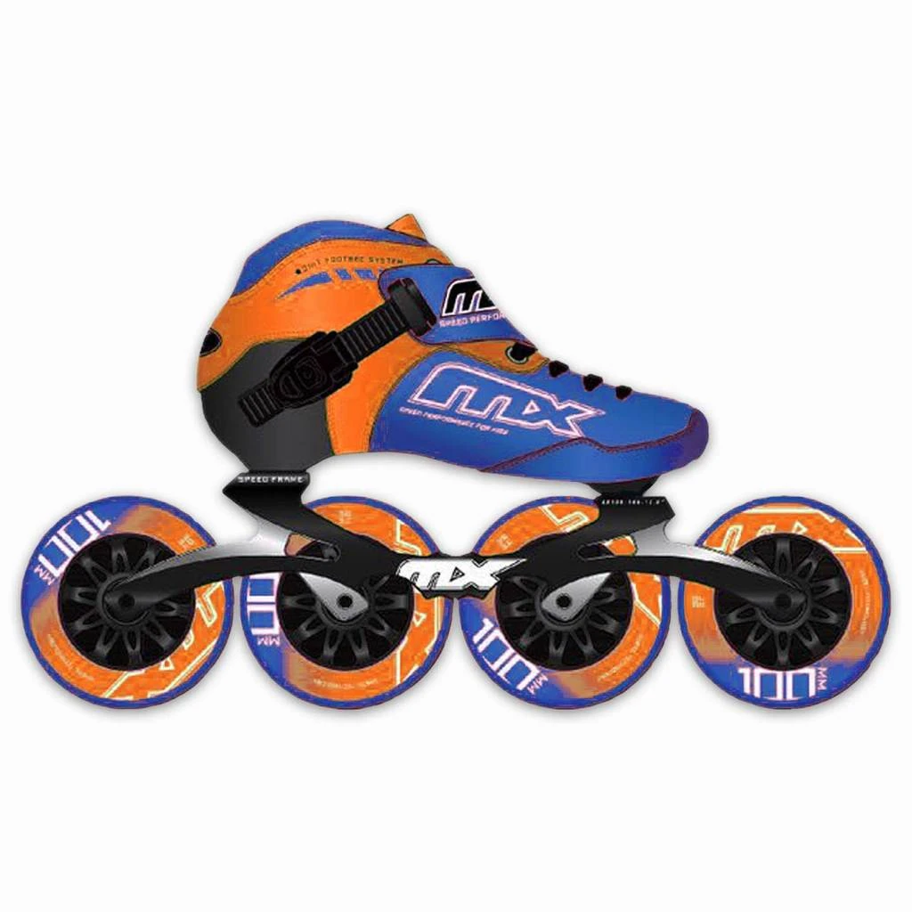 MX-J Speed Skate Package - Orange (Junior) 3 MX-J Speed Skate Package - Orange (Junior)
