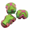Macco - Kids Protective Tri-Pack 1 Macco - Kids Protective Tri-Pack -Roller Skating Equipment Store Macco Pink Green ProtectiveSet