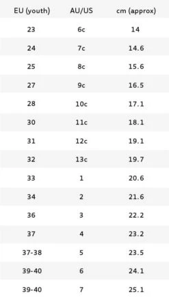 Micro - Infinite Inline Skate - Black / Red 13 Micro - Infinite Inline Skate - Black / Red -Roller Skating Equipment Store Micro Skates Sizechart f9431617 c6b5 4725 aa8d 500002c4403f