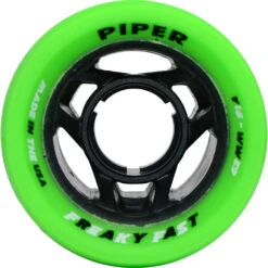 Piper - Freaky Fast - Quad Race Wheel - (8 Pack) 14 Piper - Freaky Fast - Quad Race Wheel - (8 Pack) -Roller Skating Equipment Store PIPER FREAKY FAST FRONT 62MM