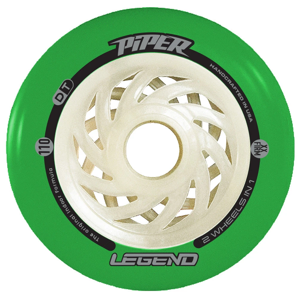 Piper - Legend - Indoor Inline Speed Wheels - 110mm / 100mm 3 Piper - Legend - Indoor Inline Speed Wheels - 110mm / 100mm