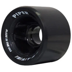 Piper - Freaky Fast - Quad Race Wheel - (8 Pack) 21 Piper - Freaky Fast - Quad Race Wheel - (8 Pack) -Roller Skating Equipment Store Piper FREAKY FAST BLACK QTR 62MM