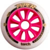 Piper - Torch - Outdoor Inline Speed Wheels - 110mm (Track / Road) - XRP -Roller Skating Equipment Store Piper Torch XFirm 110 Pink