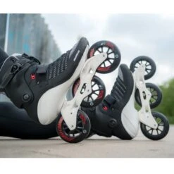 Powerslide SWELL 110 Metallic Black -Roller Skating Equipment Store Powerslide swell metallic black 110 5