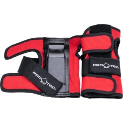 ProTec Pro Tec - Street/Skate Wrist Guards (Red/Black)