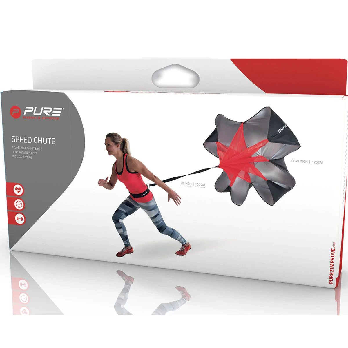 Pure - Speed Training Parachute / Speed Chute 5 Pure - Speed Training Parachute / Speed Chute - Image 3
