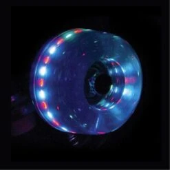 Rio Roller - Light-Up Wheels (4-pack) - Blue Glitter 5 Rio Roller - Light-Up Wheels (4-pack) - Blue Glitter -Roller Skating Equipment Store Rio roller blue light upwheels 2