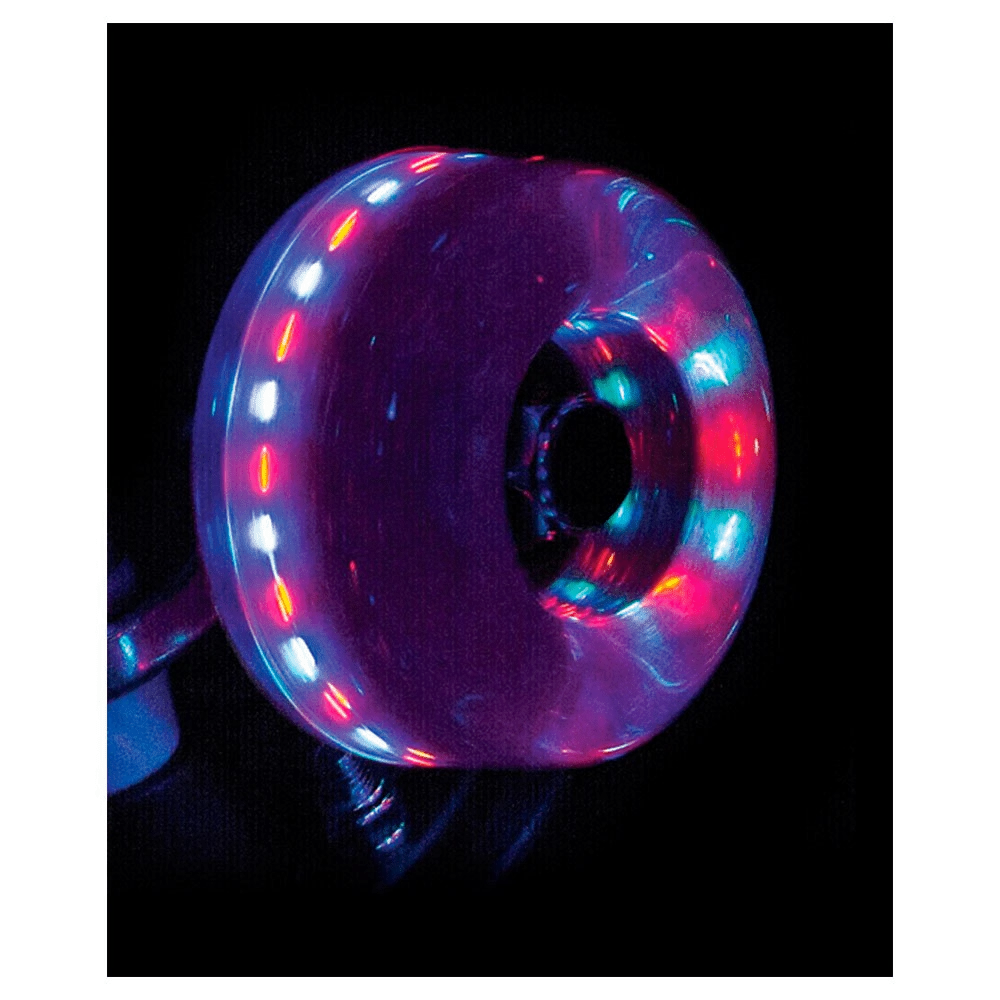 Rio Roller - Light-Up Wheels (4-pack) - Pink Glitter 5 Rio Roller - Light-Up Wheels (4-pack) - Pink Glitter - Image 3