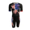 Roadstar - USA Flag Aero Pro Skinsuit -Roller Skating Equipment Store Roadstar USSkinsuit RacingFit3
