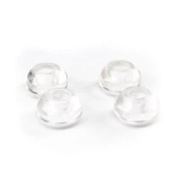 Roll-Line - Urethane Elastomer Suspensions (Cushions) -Roller Skating Equipment Store Roll Line Cushion Lower Cone Hard Clear