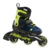 Rollerblade Microblade 3WD Junior Inline Skates - Blue/Lime 1 Rollerblade Microblade 3WD Junior Inline Skates - Blue/Lime -Roller Skating Equipment Store Rollerblade microblade3WD Royalblue Lime