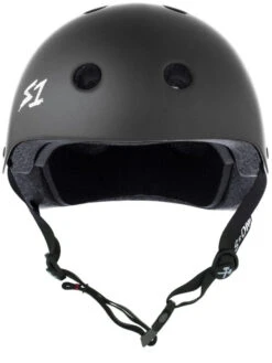 S-One Lifer Helmet - Dark Grey Matte 7 S-One Lifer Helmet - Dark Grey Matte -Roller Skating Equipment Store S OneLiferHelmet DarkGreyMatte 3